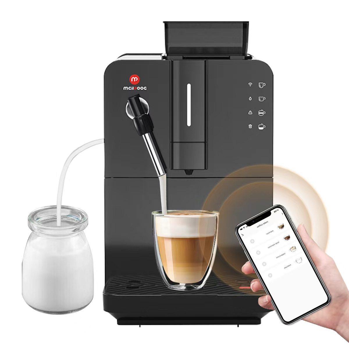 New Professional fully automatic espresso coffee machine coffee maker