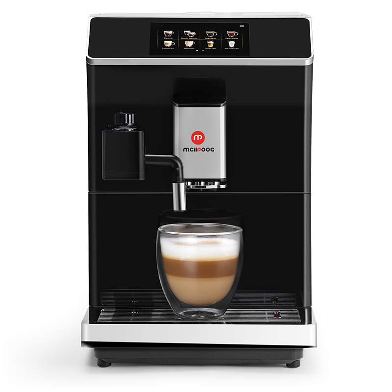 New Home Office One Touch Screen Fully Automatic Coffee Machine With Grinder