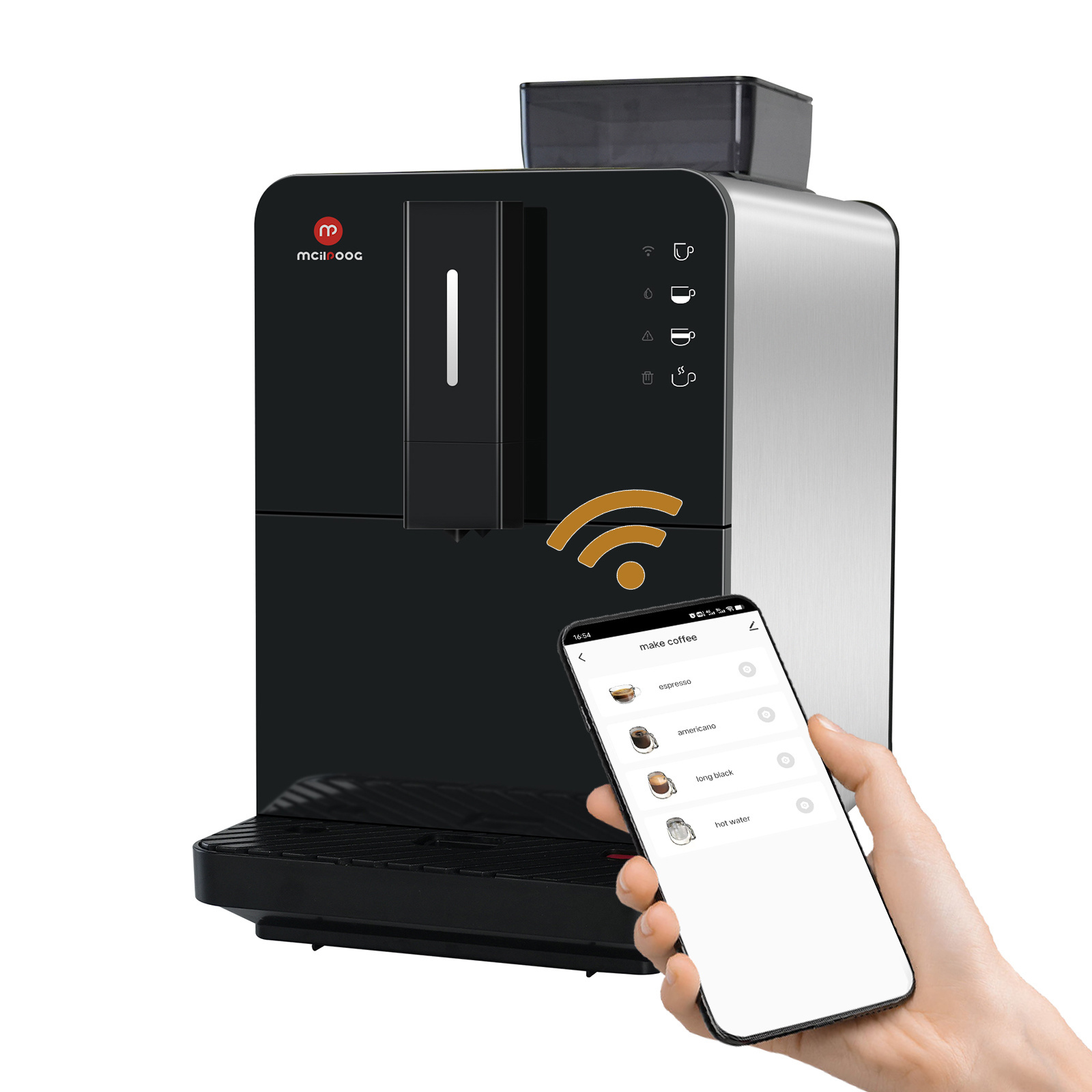 New Smart Wifi Bean To Cup Full Automatic Coffee Machine