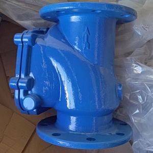 Factory Wholesale WESDOM backflow preventer valves ANSI/DIN/BS standard one way valve flange check valve price