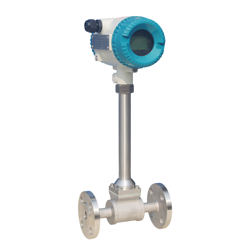 2024 Pressure transmitter vortex flowmeter natural gas compressed air biogas butane  flowmeter with RS232 pulse output