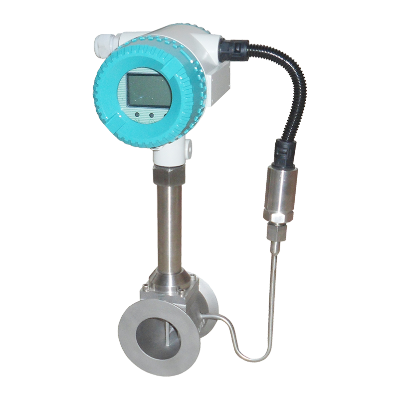 2024 Pressure transmitter vortex flowmeter natural gas compressed air biogas butane  flowmeter with RS232 pulse output