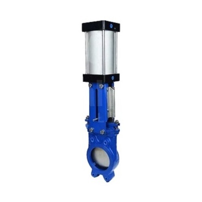 Bi-Directional Bonneted Pneumatic Air Knife Gate Valve for slurry Penstock