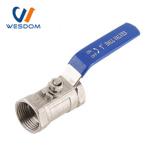 2023 1/4" npt cw617n ss  ball valve