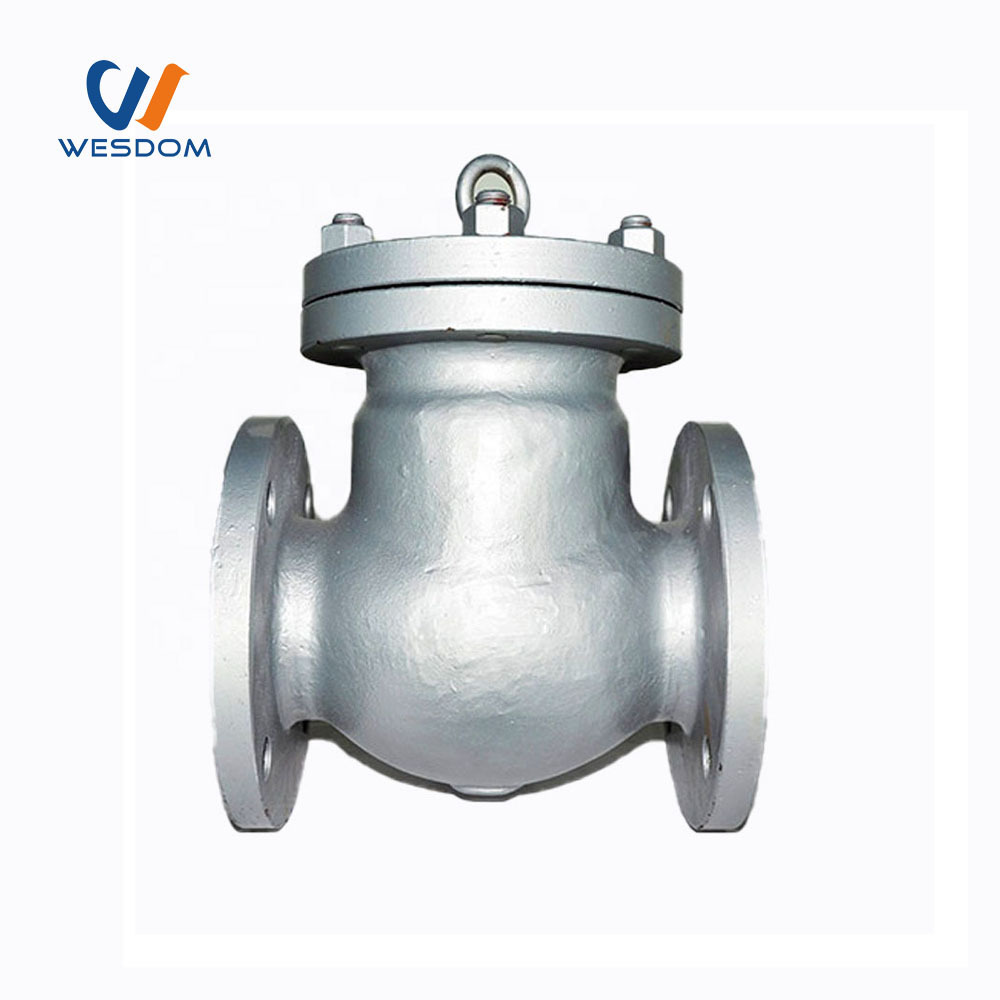 Stainless steel swing check valve dn50 pn16