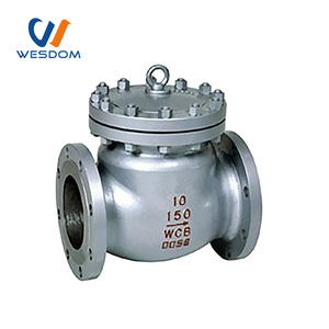 Stainless steel swing check valve dn50 pn16