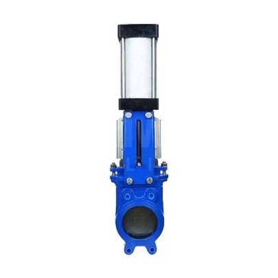 Bi-Directional Bonneted Pneumatic Air Knife Gate Valve for slurry Penstock