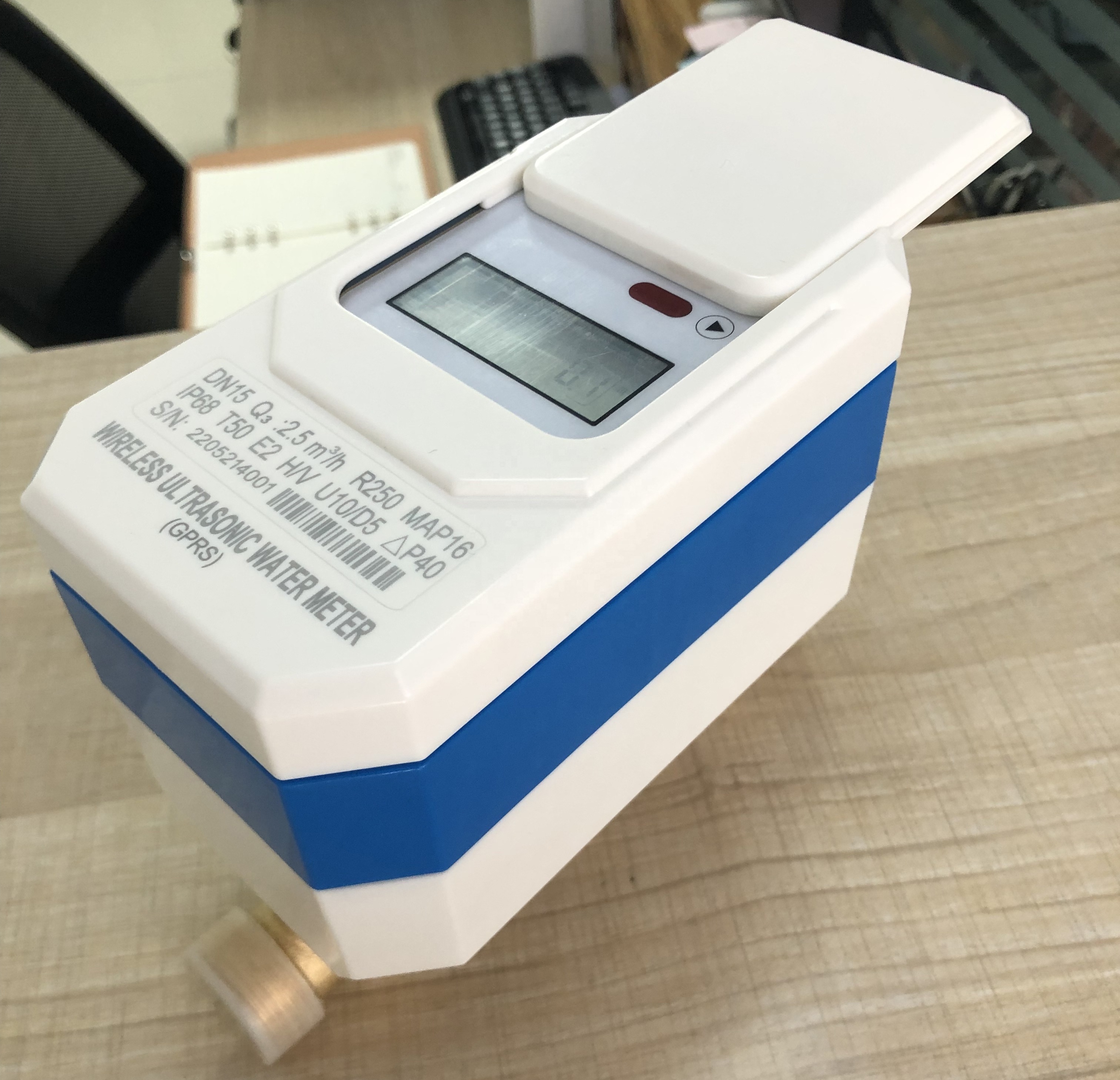 LoRa LoRaWAN Remote Valve Control Prepaid AMR Ultrasonic Smart Water Meter APN