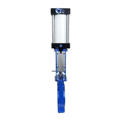 Bi-Directional Bonneted Pneumatic Air Knife Gate Valve for slurry Penstock