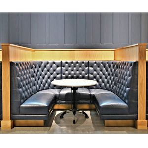 commercial used hot sales hotel dining bench booth sofa nightclub restaurant sofa booth seating