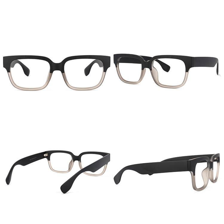 Fashionable Unisex Full Rim Oversized Eyeglasses Frame Optical Custom Computer Reading Glasses for Men