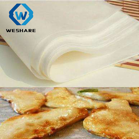 Hot sale unbleached non stick parchment baking paper in roll