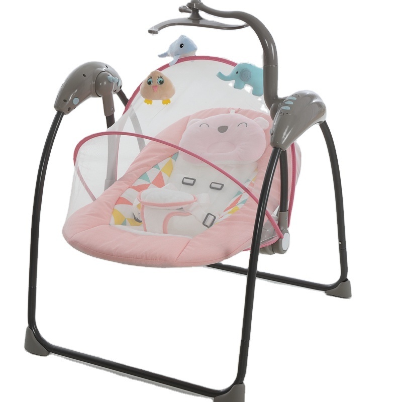 Multifunctional baby swing automatic babybouncer rocker baby automatic cradle swing bed for baby room