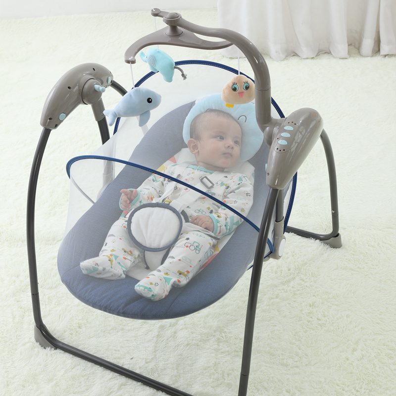 Baby coax baby rocking chair car cradling bed soothing cuddle sleeping baby electric swing