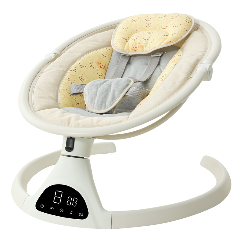 High-tech competitive price baby swing cradle electric baby bouncer rocker automatic new born rocking chair with Remote control