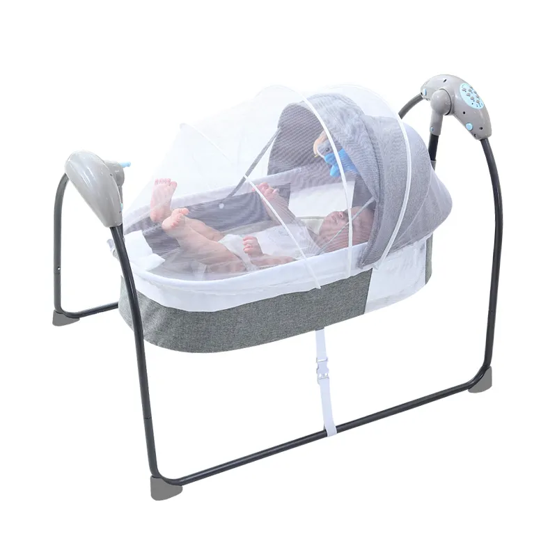 New Arrivals Electric Rocker Cradle Bed Music Electric Swing Newborn Shaker Baby Swing Crib