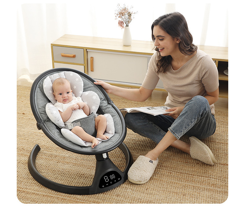 Popular Baby Bouncer And Rocker Chair Baby Cradle Electric Swing Infant Rocking Chair