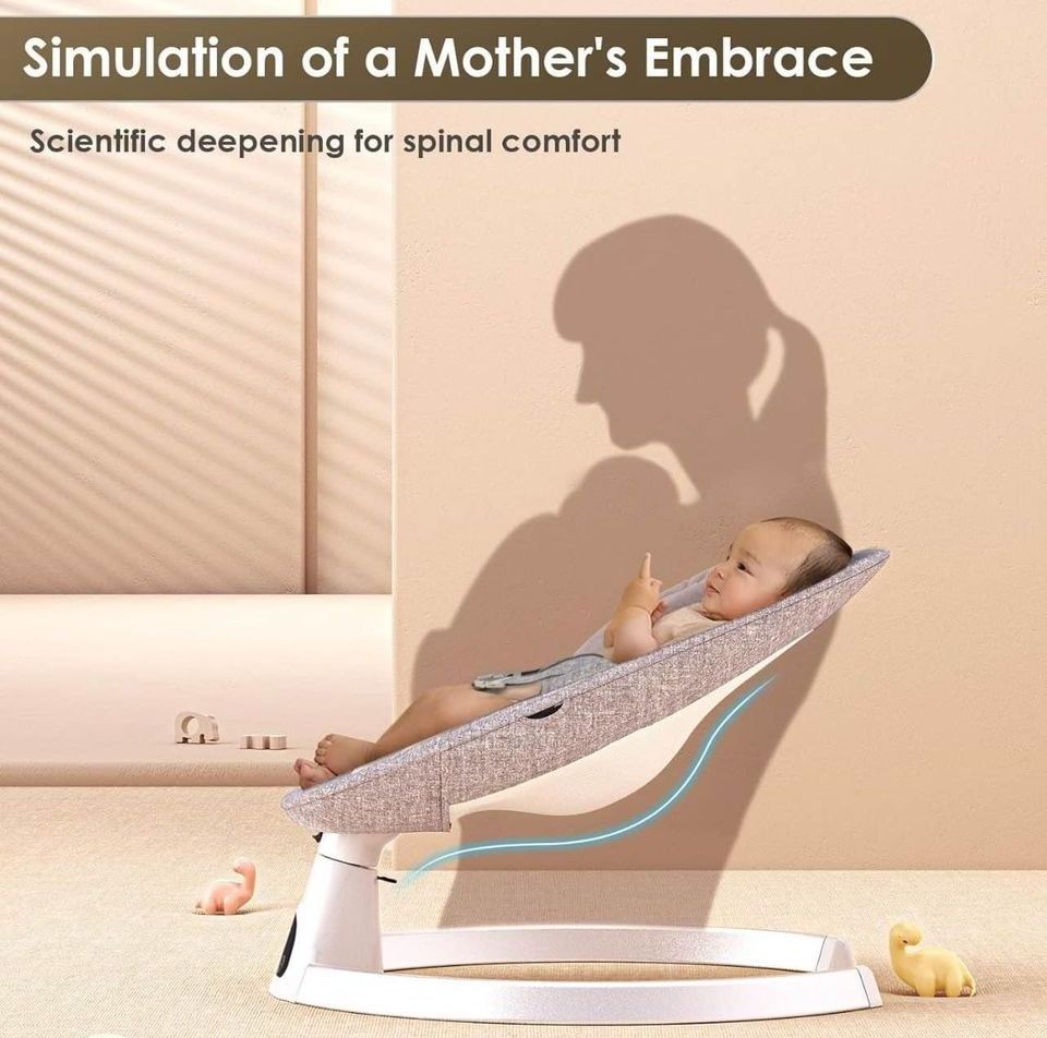 Tik Tok global popular electric baby cradle baby swing comfort chair