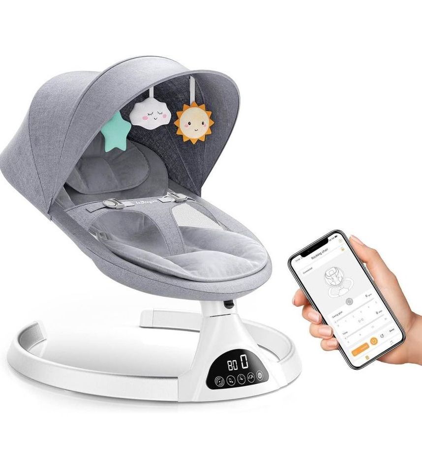 Tik Tok global popular electric baby cradle baby swing comfort chair