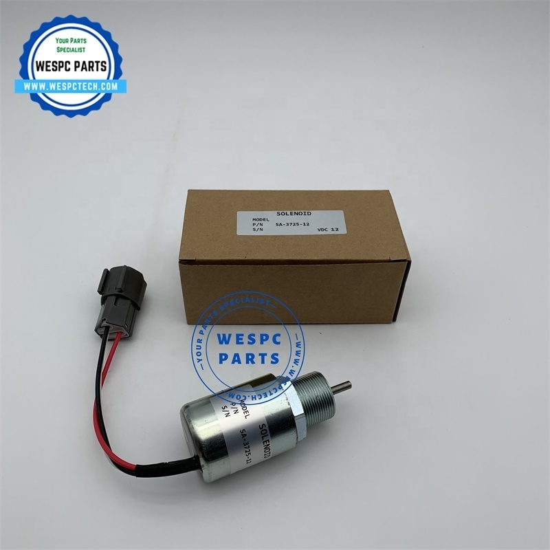 SA372512 Stop Solenoid Switch Cut Off Solenoid SA-3725-12 DC12V for L2E L3E S3L BTG18096 30A87-00040 30A87-20402 PJ7415748