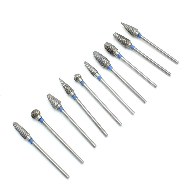 Dental Laboratory Tungsten Carbide Burs Grinding And Cutting Burs Kit Assorted Size HP