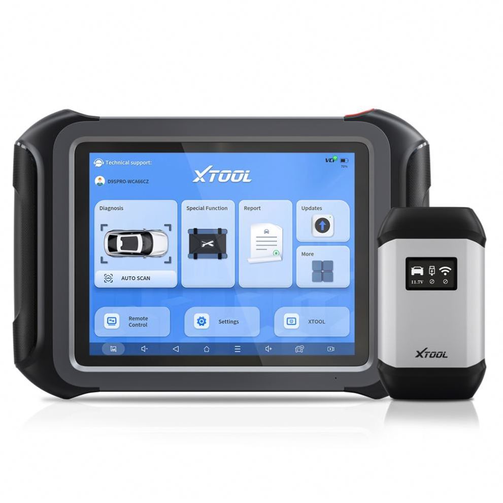 XTOOL D9S Pro OBD2 All System Bi-directional Scan Diagnostic Tools For VW/for BENZ/for BMW ECU Online Programmer