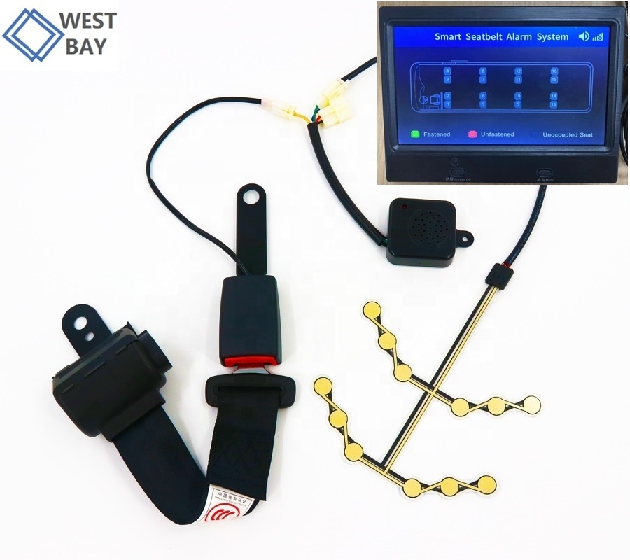 Westbay 4G Wireless Detection Remote Monitor Seatbelt Alarm Seat Occupancy Pressure Sensor For Car Bus Restaurant Cinema