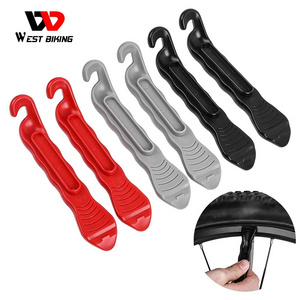 WEST BIKING New Design 3 Color High Strength Hardness Bike Tyre Levers Lightweight Repair Tool Pry Bar Bicycle Tire Spoon Levers