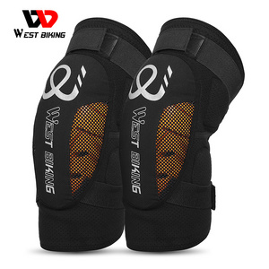 WEST BIKING Breathable Soft Knee Protector Ball Sports Bicycle Cycling Knee Pads Motor Bike Motorcycle Knee Cover Leg Warmer