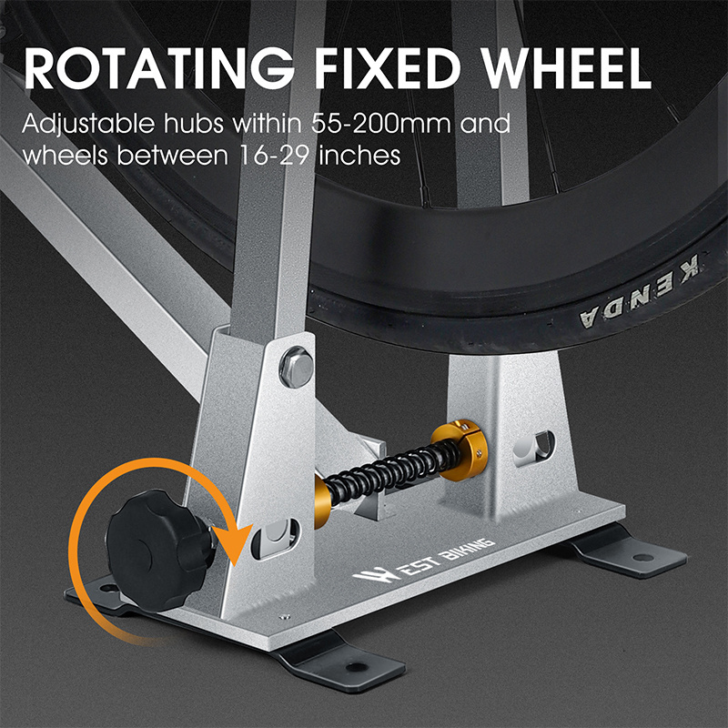 WEST BIKING Mountain Bike Wheel Truing Stand Bicycle Wheel Spoke Alignment Calibration Repair Tool Maintenance Rims Correction