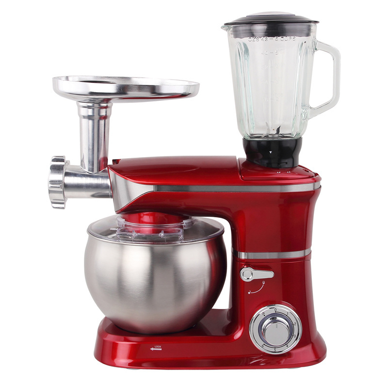 Home Appliances Manual Egg Mixer Hand Plastic Bowl Electric Egg Grinder Bread Dough Stand Food Mixer