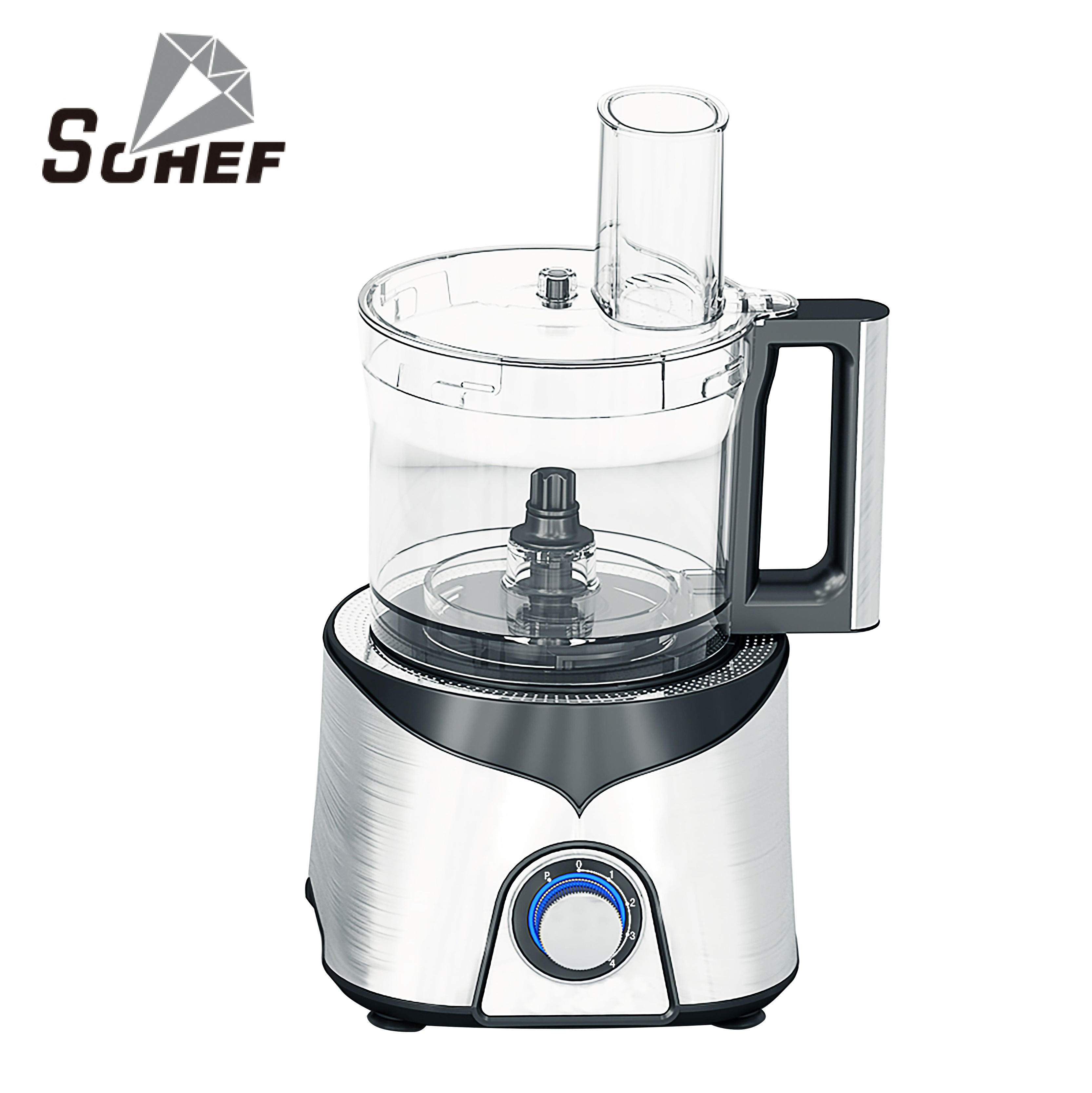 Quality 7  in 1 Blender Yam Pounder FuFu Machine Chopper Multifunctional Nutritional Juicer Mixer Food Processor