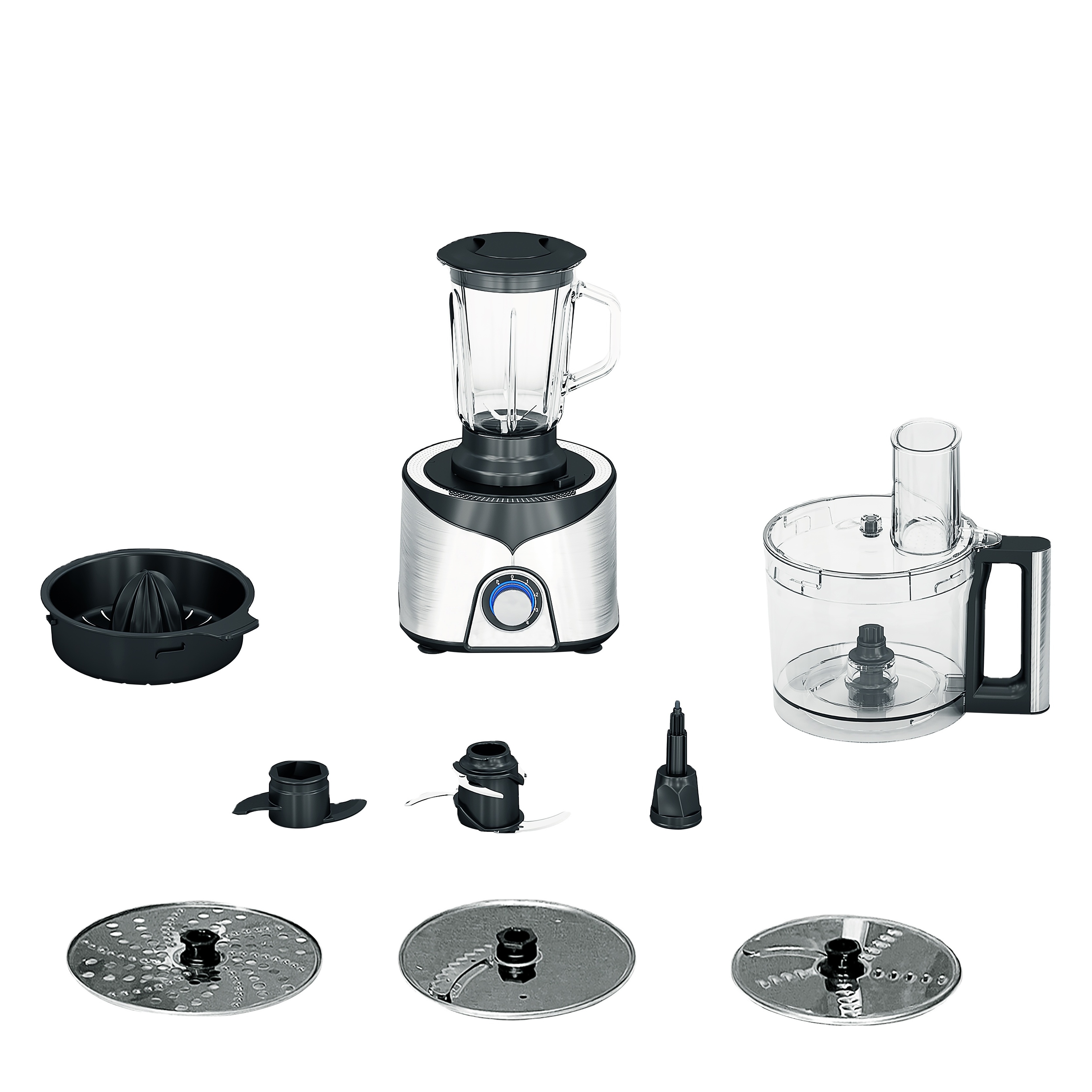 Quality 7  in 1 Blender Yam Pounder FuFu Machine Chopper Multifunctional Nutritional Juicer Mixer Food Processor