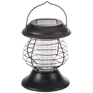 Portable Solar Powered Mosquito Killer Light Hanging Bug Zapper Fly Trap Lantern  for Indoor Outdoor