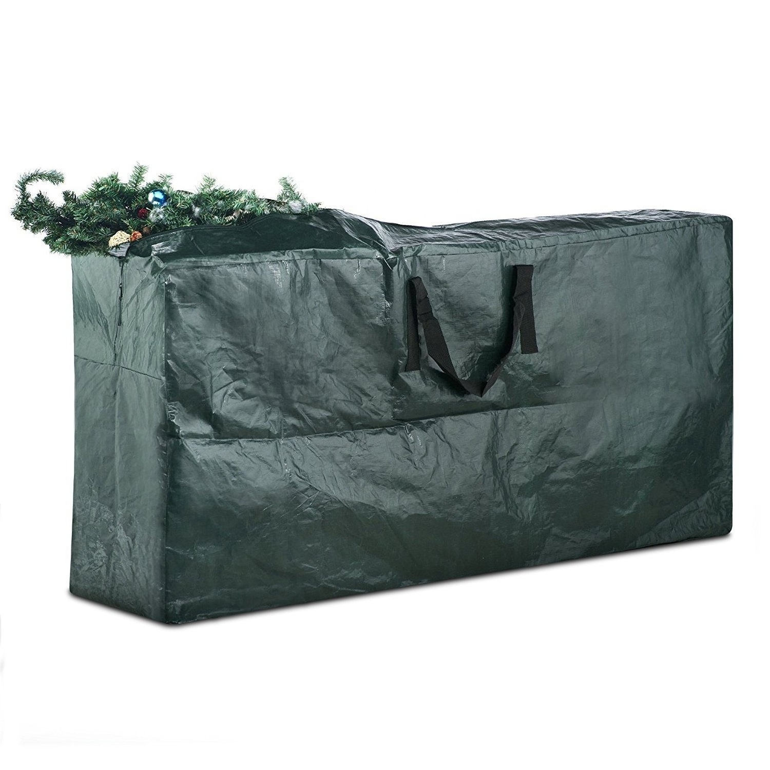 Waterproof Christmas Tree Storage Bag with Carry Handles Zipper for Protecting Against Dust Insects Moisture