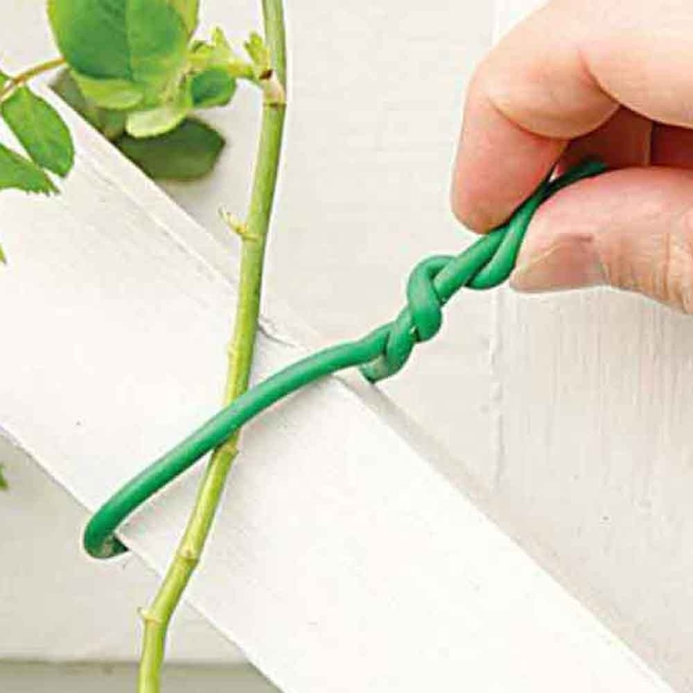 Heavy Duty Garden Soft Rubber Twist Tie Garden Plant Wire to Support Tomato Plant Stems Home Organization