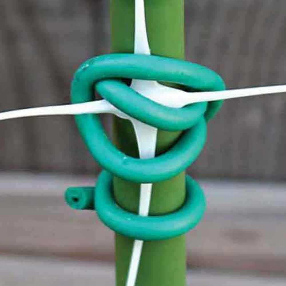 Heavy Duty Garden Soft Rubber Twist Tie Garden Plant Wire to Support Tomato Plant Stems Home Organization