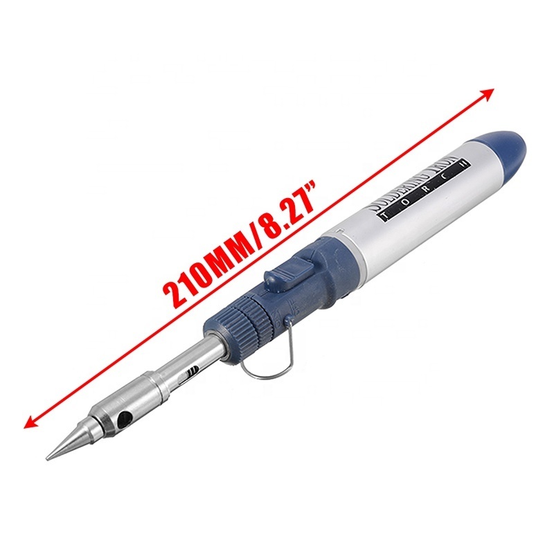 Portable Eletronic 3 In 1 Cordless Butane Torch Gas Soldering Pen Welding Torch Tool