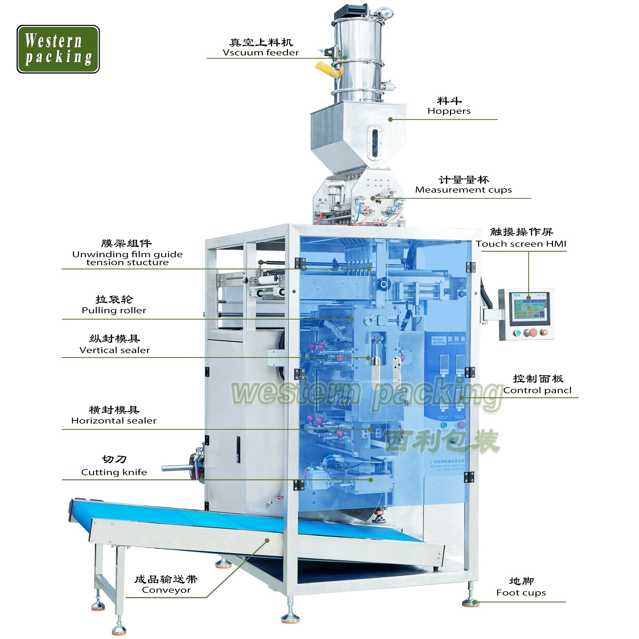 Automatic Seed Packing Machine Seed Packaging Machine Pickle Food Packing Machine