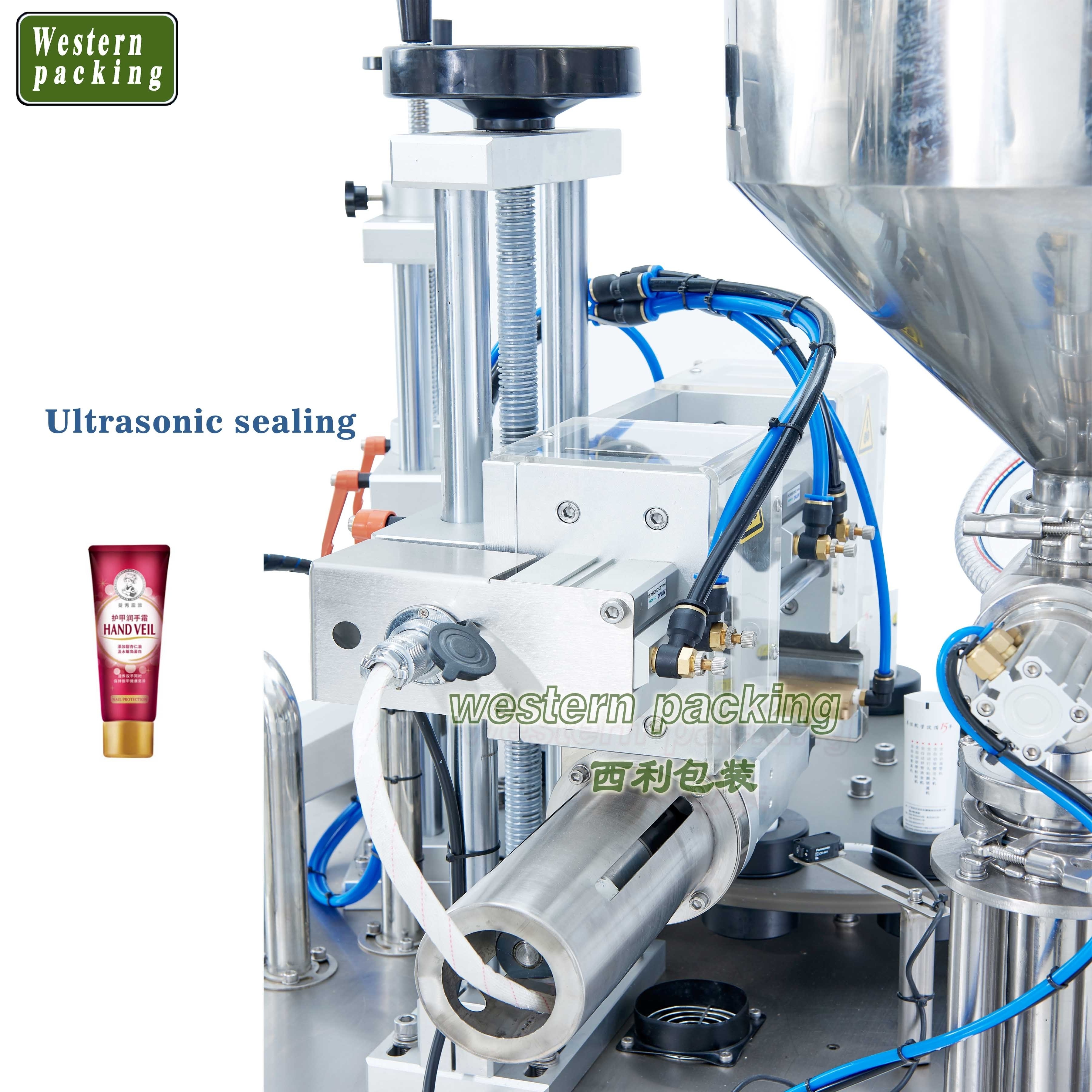 Cosmetic Cream Tube Filling Sealing Machine