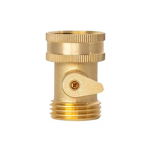 Plumbing 3/4 inch swivel head 3/4 inch male thread outlet Solid Brass Ball Shut off Valve