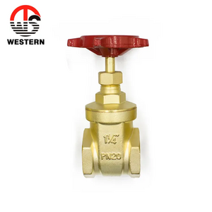 High Quality Female Thread Vertical One Way Brass Check Valve 1 / 2Inch 50Mm 1.5 Inch Brass Gate Valve