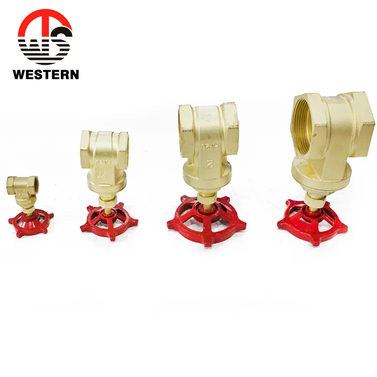 High Quality Female Thread Vertical One Way Brass Check Valve 1 / 2Inch 50Mm 1.5 Inch Brass Gate Valve