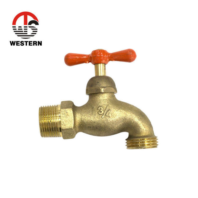 150 200 wog BSP NPT stop type slow open bib water hose bib tap 1/2