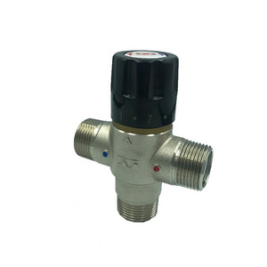 Brass 3/4"  Non-Pressure Bearing solar water heaters system Mixing Valve