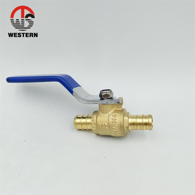 PEX 1/2-in PEX Lead Free Brass Shut off Ball cock Valve