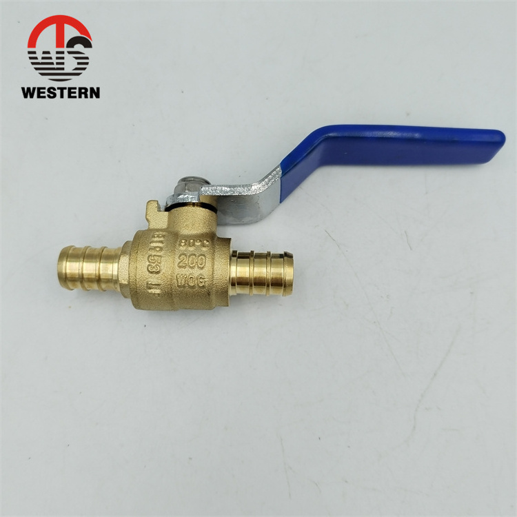 PEX 1/2-in PEX Lead Free Brass Shut off Ball cock Valve