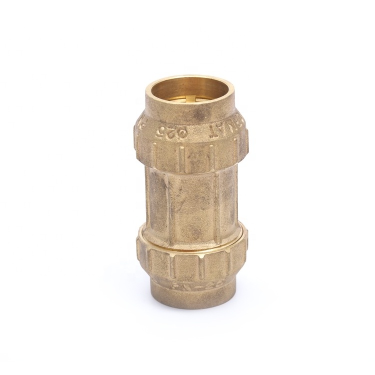 Custom pumping pp compression brass compression forging PE brass Pipe connector Fitting