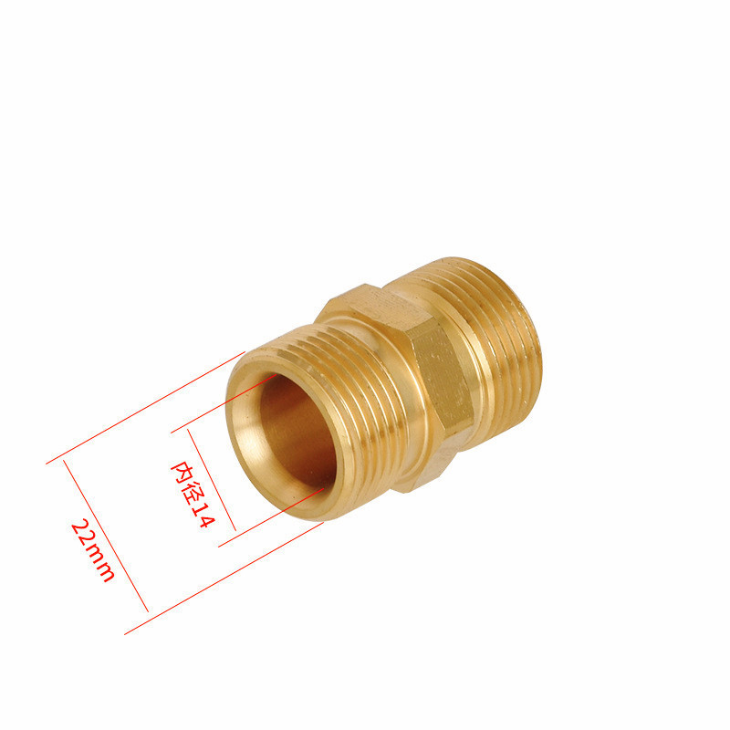 3/4 NPT Thread Female x 3/4 NPT Thread Male Brass Pipe Fitting Adapter to hose connector for high pressure spray gun