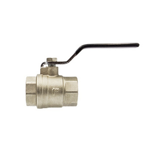 Low Lead 1 inch NPT or BSP thread Flow Control Brass Water Ball Valve